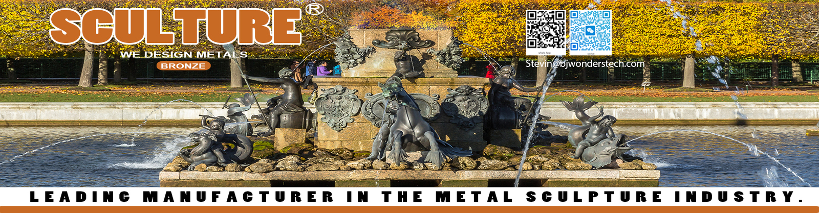 Escultura de bronze feita sob encomenda