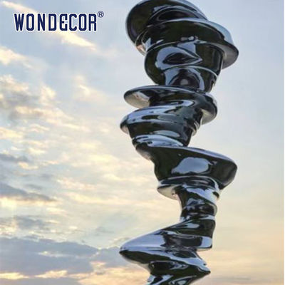 Outdoor Stainless Steel Sculpture Park Square Garden