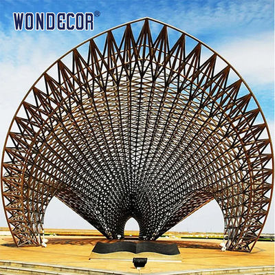 Source Manufacturers Large Scenic Spots Landscape Metal Art Architecture Stainless Steel Sculpture
