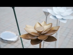 Escultura de Aço Inoxidável