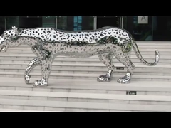 Escultura de Aço Inoxidável