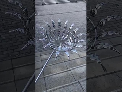 Escultura de Aço Inoxidável