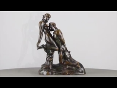escultura de bronze