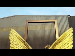 Escultura de Aço Inoxidável